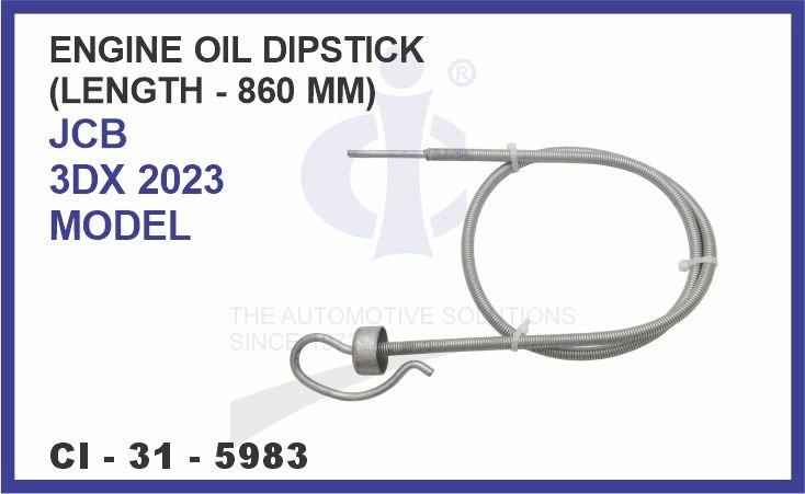 ENGINE OIL DIPSTICK (LENGTH - 860 MM) JCB 3DX 2023 MODEL